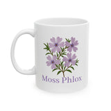 Moss Phlox Ceramic Mug – Sweet Dreams & Most Beautiful Thoughts