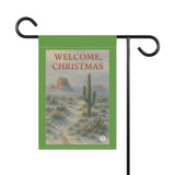 Welcome Christmas Southwestern Theme Desert Garden Banner