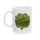 Currietown-Frogtown Logo Ceramic Mug - Wards of Savannah Series