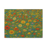 Wildflower Symphony, Van Gogh Inspired Garden Art