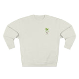 “The Garden Year” Floral Wreath Sweatshirt