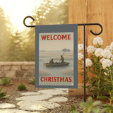 Welcome Christmas, Lowcountry Oystermen Garden Banner