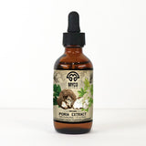 Bottle of Myco Matrix Poria Extract on a white background