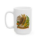 Three Sisters Harvest Mug – Corn, Beans & Squash Tradition
