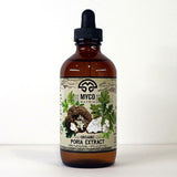 Bottle of Myco Matrix Poria Extract on a white background