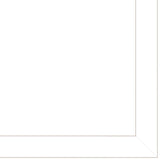 White square with a thin gray border