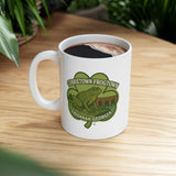 Currietown-Frogtown Logo Ceramic Mug - Wards of Savannah Series