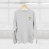 “The Garden Year” Floral Wreath Sweatshirt