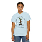 Screaming Mandrake Root T-Shirt – Mythical Plant Folklore Graphic Tee