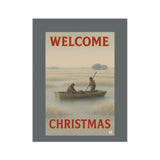 Welcome Christmas, Lowcountry Oystermen Garden Banner