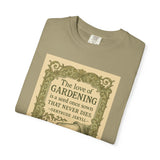The Love of Gardening T-Shirt, with Quote by Gertrude Jekyll