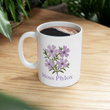 Moss Phlox Ceramic Mug – Sweet Dreams & Most Beautiful Thoughts