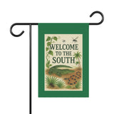 Welcome to the South – Wild & Wonderful Garden Banner, Outdoor Decor, Southern Home Decor, Welcome Flag, Seasonal Yard Art, Garden Flag