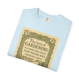The Love of Gardening T-Shirt, with Quote by Gertrude Jekyll