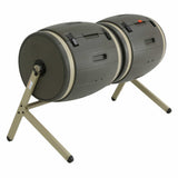100-Gallon Compost Bin Tumbler Double Rotating Composter  with a white background