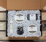 Lavender lemongrass gift box items
