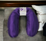 Ultimate Hot & Cold Herbal Neck Pillows - Natural Pain Relief on a gray surface