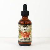 Bottle of Myco Matrix Cordyceps Extract on a white background