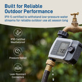 B-hyve XD 1-Outlet Smart Hose Faucet Sprinkler Timer with B-hyve Smart Gen 2 Hub | 24516