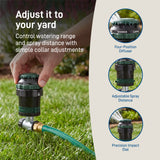 H2O-Six® Gear-Drive Sprinkler on Metal T Spike 58573
