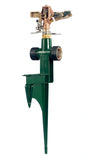 1/2" Brass Impact Sprinkler on Step Spike | 58214N