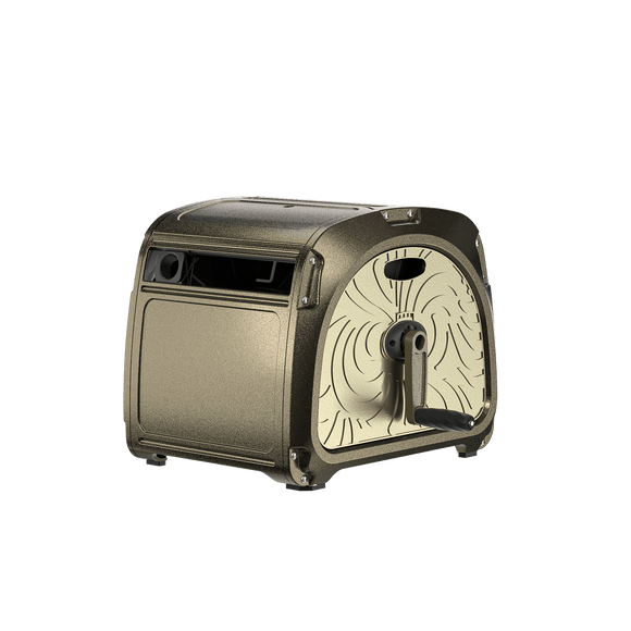 Garden Hose Reel Box-Heavy Duty 
on a black background