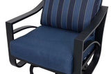 Jarvis Aluminum Swivel Rocking Chair