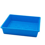 Blue plastic tray on a white background 1010 Trays 2.5" Deep - Extra Strength