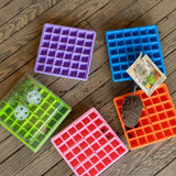 Seed Starting Workshop Bundle seedling trays on a wooden surface