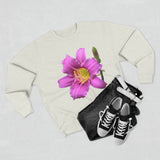 Pink Daylily Floral Sweatshirt