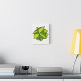 Philodendron Brasil Canvas Print – Botanical Wall Art