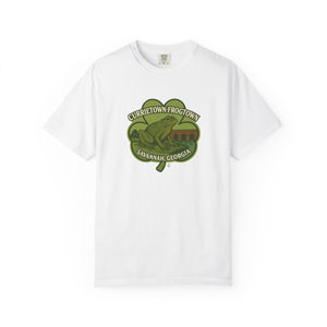 Currietown-Frogtown Logo T-shirt, Unisex Garment-Dyed Tee, Unique Souvenir - Wards of Savannah series