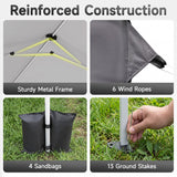 Pop Up Canopy Tent 10x30 FT with 8 Sidewalls