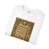 Gardening Is the Purest Pleasure Tee – A Classical Tribute
