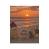 Merry Christmas Beach Garden Flag