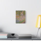 Impressionist Garden Artwork, Monet Inspired Giverny Floral Landscape