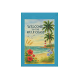 Welcome to the Gulf Coast – Where Sunshine Meets the Sea - Beach Decor, Patio Sign, Outdoor Decoration, Gulf Coast Theme