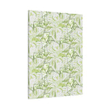 Snow Queen Pothos Pattern Canvas Print – Botanical Wall Art