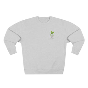 “The Garden Year” Floral Wreath Sweatshirt