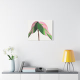 Pink Princess Philodendron Canvas Print – Botanical Wall Art