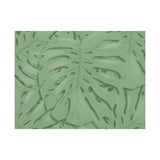 Sage Green Monstera Canvas Print – Botanical Wall Art