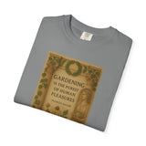 Gardening Is the Purest Pleasure Tee – A Classical Tribute