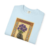 Chivalry with Violets T-shirt: Timeless Gift for Kind Souls
