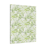 Snow Queen Pothos Pattern Canvas Print – Botanical Wall Art