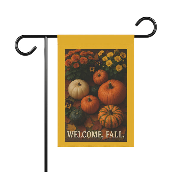 Fall Welcome Garden Banner