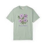 Moss Phlox Garden Flower T-Shirt - "Phlox Subulata" & "Sweet Dreams" Design