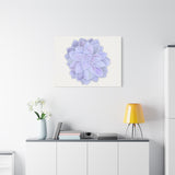 Graptopetalum Murasaki Succulent Canvas Print – Botanical Wall Art
