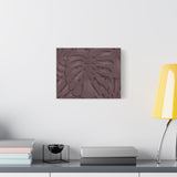 Merlot Monstera Canvas Print – Botanical Wall Art
