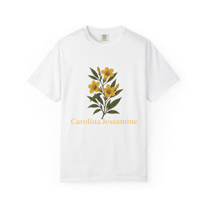 Carolina Jessamine Floral T-Shirt - Beware Sweet Seduction Design