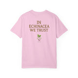 Echinacea - Strength - Healing T-Shirt - Unisex Garment-Dyed Tee